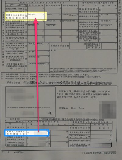 jyutaku-loan-koujyo-a2-tenki.jpg 住宅借入金等特別控除申告書 取得対価
